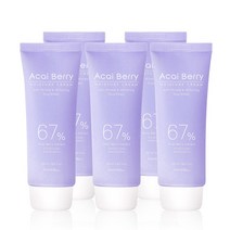 아사이베리 보습 안티에이징 항산화 아쿠아 젤 수분크림 100ml, 5개