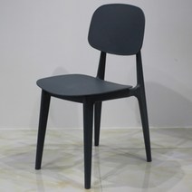 마카롱의자 이케아 식탁 의자 카페 가구 어반 식당 릴렉스 토핑 체어 편한 벤치 인테리어 바닐라 화장대, 블랙(단품가격)
