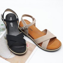 에스큐에스샵 발편한 스트랩 여성 샌들 여름 끈샌들 데일리슈즈 - U-오드리