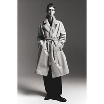 H&M 흐앤므 오버사이즈핏 트렌치코트 - 베이지327672