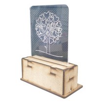 7색 LED 아크릴 무드등만들기 전동펜포함 AI 인공지능교육 학습키트, 단품