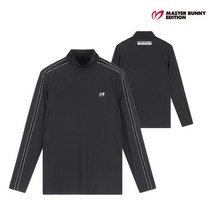 마스터바니에디션 골프 masterbunnyedition남성 스티치 라인 이너 티셔츠 M41101TI006 BK, 5[100]