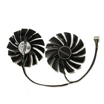 컴퓨터 개/대 그래픽 카드 쿨러 팬 MSI GTX980 970 gtx970 게임 비디오 VGA 교체, 한개옵션0, 1개