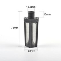 농업용여과기 연못 지하수 필터 벤 투리 호스 농업 정수기 산업용 3 8mm 액세서리 정원 도구 분수, A
