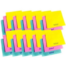 독일컬러행주 벌크, 30개