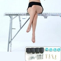 노점 매대 행사 이동식 접이식 판매대 휴대용 스테인레스 단단한 높은 가판대 플리마켓 진열대, 1.6m길이25cm폭의