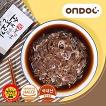 [온도씨] 횡성의 온도 횡성한우 양념 소불고기 300gx5팩, 상세 설명 참조, 상세 설명 참조, 상세 설명 참조