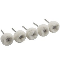 1510Pcs 펠트 연삭 샌딩 헤드 연마 버핑 휠 3mm 샹크 면사 미니 브러쉬 Dremel 드릴 옥, 01 5PCS