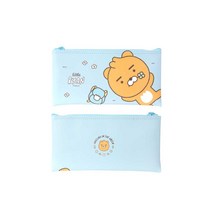 카카오프렌즈 리틀프렌즈 일자 필통 (라이언 어피치 튜브) 파우치형, 라이언