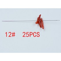 마술도구용품 매직 용품 25pcs 엑스트라 롱 스테인리스 스틸. 전문 채널링 바늘., 12 산호 바늘