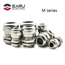 1PCS 금속 방수 조인트 고정 씰링 케이블 IP68 M8 / M32 커넥터 황동 니켈 도금 글 랜드, 11 M27x1.5 fit 13-18mm