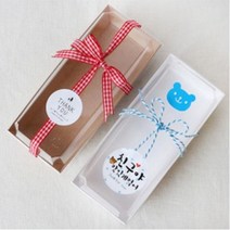 YDW347B31 선물박스 아기앤자기 샌드직사각상자 GM11 화이트 어린이선물 10P 어린이집선물포장 명찰 명패