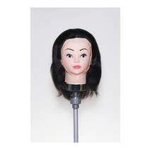 [삼미] 이용사 남자 커트 연습용 덧가발 인모 100% 12인치 SM-12W