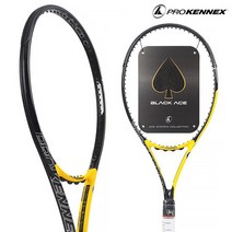 Prokenex Tennis Racquet Black Ace 100 300g 4 1/4 G2 16x19, See Details, Yonex-Polytour Pro/Auto 42