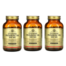 솔가 달맞이꽃 종자유 오일 감마리놀렌산 500mg 180개입, 180정, 3개