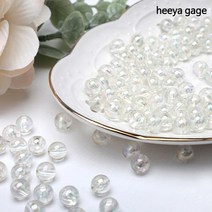 히야가게 오로라 비즈 4 6 8 14mm, 14mm(30개)