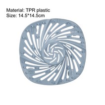 사각싱크볼 스텐 주방 씽크볼 헤어 필터 싱크 막힘 방지 스트레이너 욕조 샤워 바닥 드레인 스토퍼 실리, 10 I