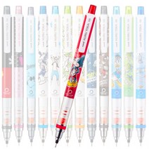 미쯔비시 디즈니 한정판 쿠루토가 샤프 0.5mm 미키 레드 M5-650DS, 도날드덕