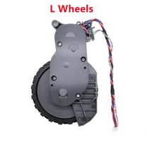 [호환]로보락호환기존 Roborock S5 MAX 최대 왼쪽 및 오른쪽 바퀴 S6 순수 S7 로봇 진공 청소기 휠 부품, 03 L Whee