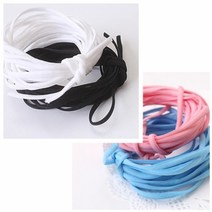 짱패브릭 마스크 제작 부자재 옵션선택 마스크DIY 마스크만들기, 마스크끈 블랙