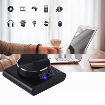 볼륨컨트롤러 사운드조절기 USB 와이어 노브 스위치, 블랙