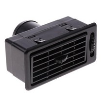 atv부품 4륜바이크부품 car dash 환기 콘센트 기타 차량 부품 액세서리 atv parts auto truck caravan rv atv heat ac air vent, 검은색