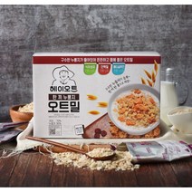 헤이오트 한끼 누룽지 오트밀 750g ( 50g x 15봉 ) 1상자, 15개