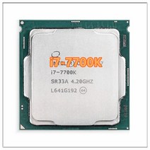 코어 i7-7700K 쿼드 cpu 4.2GHz 8 스레드 A 1151 91W 14nm i7 7700K 프로세서