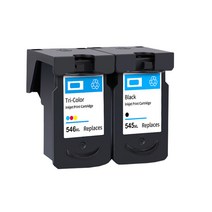 Befon 545XL 545 XL CL546 카트리지 캐논 PG545 PG 545 Pixma MG3050 2550 2450 2550S 2950 MX495, 1 건, D