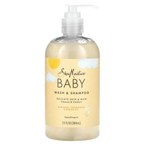 SheaMoisture (시어 모이스처) SheaMoisture 베이비 워시 & 샴푸 유향 & 몰약 함유 384ml(13fl oz), 5개