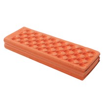 시트 패드 방수 의자 쿠션 캠핑 장비 용 휴대용 접이식 실외 폼, 하나, Orange