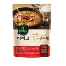비비고 두부 청국장찌개, 460g, 10개