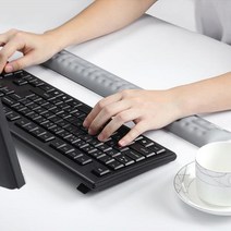 직장인 손목보호 키보드 마우스쿠션 패드 받침대 (대), 핑크 대