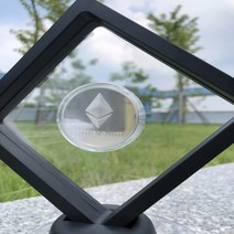 쇼 케이스 데코 코인 주화 프리미엄 암호 화폐, Monero Coin Silver
