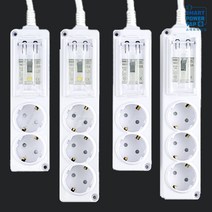 고용량멀티탭, 배선차단2구 1.5m