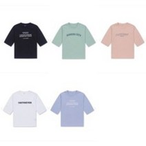 폴햄키즈[엔씨엑스코]공용 코튼 그래픽 7부티 PKC3TS3820