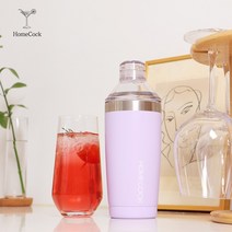 [홈콕] 쉐블러 600ml 낮엔 텀블러 밤엔 칵테일 쉐이커, 바이올렛