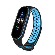 샤오미 미 밴드 4 3 5 6 용 스트랩 크리에이티브 그래피티 스타일 실리콘 팔찌 교체용 손목, C37_For Mi band 5 6, 24 C37