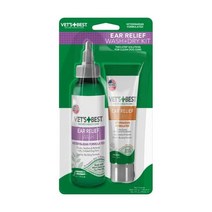 개 귀 청소기 키트 다증상 워시 트리트먼트 4 Fl Oz2팩