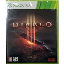 XBOX360 디아블로 3 정식발매판 새상품