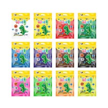 [문구조아] 아모스 아이폼 50g 폼이 들어있는 점토 클레이 보라, 5개