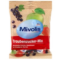 Mivolis 포도당 캔디 100g 6팩 믹스 로컬후루츠 Dextrose mix Local fruits 100 g