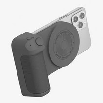 BBC-8 파스텔 맥세이프 블루투스 스마트폰 카메라 셔터 핸드그립 한손촬영 셀카모드 수동셔터 무선리모컨, BBC8_파스텔셔터_블루