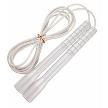 제이에프로프 프리스타일 스피드 줄넘기 21cm ver.3 줄 길이 3m, 05.화이트 펄, 세로형