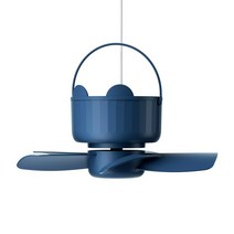 써큘레이터 캠핑실링팬 씰링팬 캠핑 선풍기 휴대용 캠핑용 천정선풍기, A.[파랑]3단조절☆리모콘시간조정