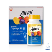 얼라이브 원스데일리 포맨 1632mg X 60정, 단품, 단품