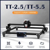 가정용 3d 레이저 프린터 대형 프린팅 재료 Twotrees cnc tt-2.5 tt-5.5 조각 기계 빠른 속도 절단 기계 도구 조각 나무가죽금속아크릴, 협력사, 2500mw, 유럽 ​​연합