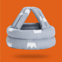 유아 머리 보호대 안전모 헬멧 아기 뒤통수 부딪힘 머리쿵 방지쿠션 갓난아기 200일 선물, 크라운