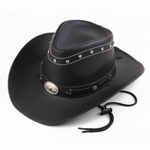 서부 캡 모자 서부영화 고급 페도라 58cm 원사이즈, A