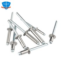 50pcs m3 m3.2 m4 m5 304 스테인레스 스틸 블라인드 리벳 팝 라운드 헤드 풀 장식 네일 소켓 방수 셀프 플, 04 M3.2 x 6mm_01 50Pcs